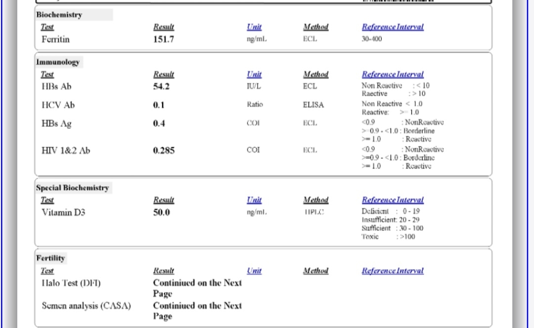 سلام خانم دکتر آزمایش ایمنی و انعقادی خودم و آزمایش خون همسرم رو تفسیر میکنید سلام خانم دکتر آزمایش ایمنی و انعقادی خودم و آزمایش خون همسرم رو تفسیر میکنید