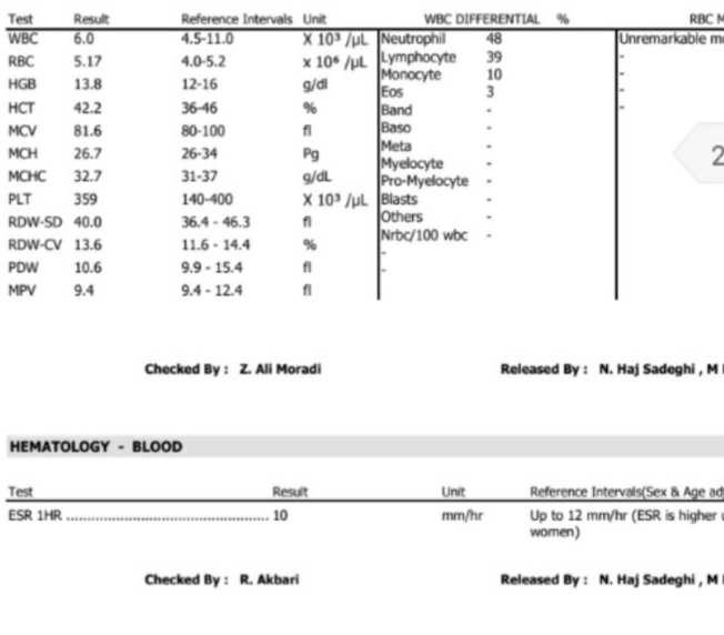 آزمایش چکاب و کاهش وزن در شیردهی
