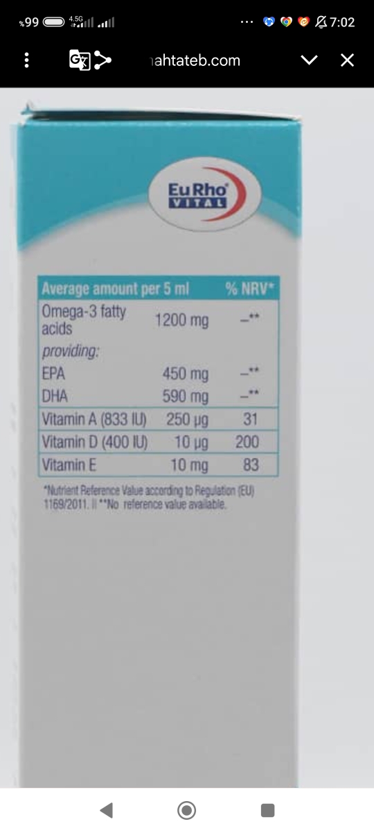 تفاوت بین این دو شربت امگا سه تفاوت بین این دو شربت امگا سه