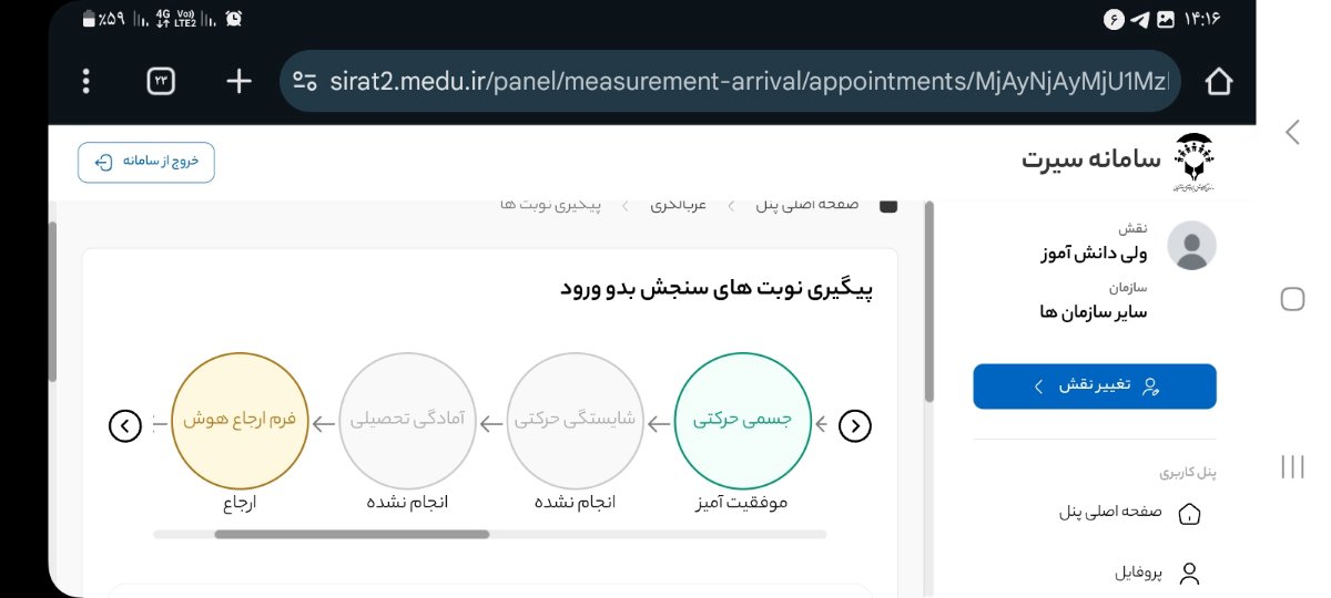 مامان های که برای سنجش بدورود کلاس اول ثبت نام کردن یه سوال ؟