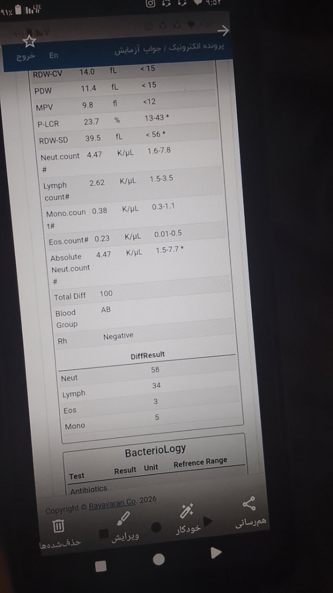 خانم دکتر لطفا جواب منو میدید