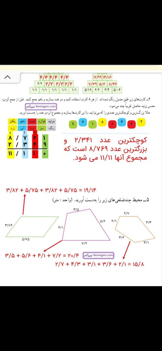 سلام خانمایی که ریاضیشون خوبه بیان