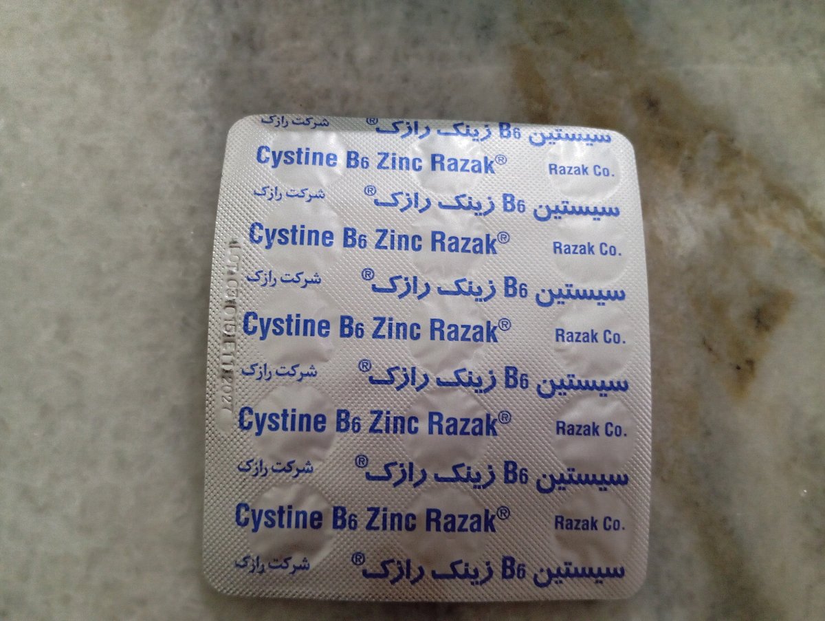 ریزش مو وقرص زینک