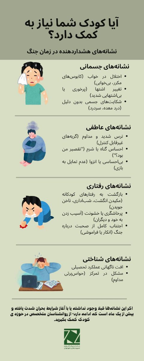 توصیه های ایمنی در شرایط بحرانی