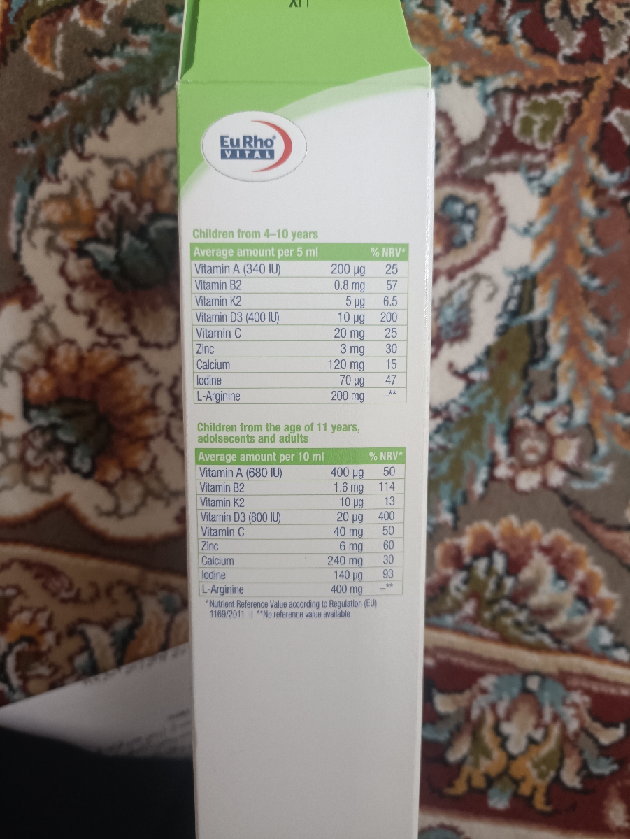 این شربت و میشه به عنوان مولتی ویتامین به کودک دوساله داد