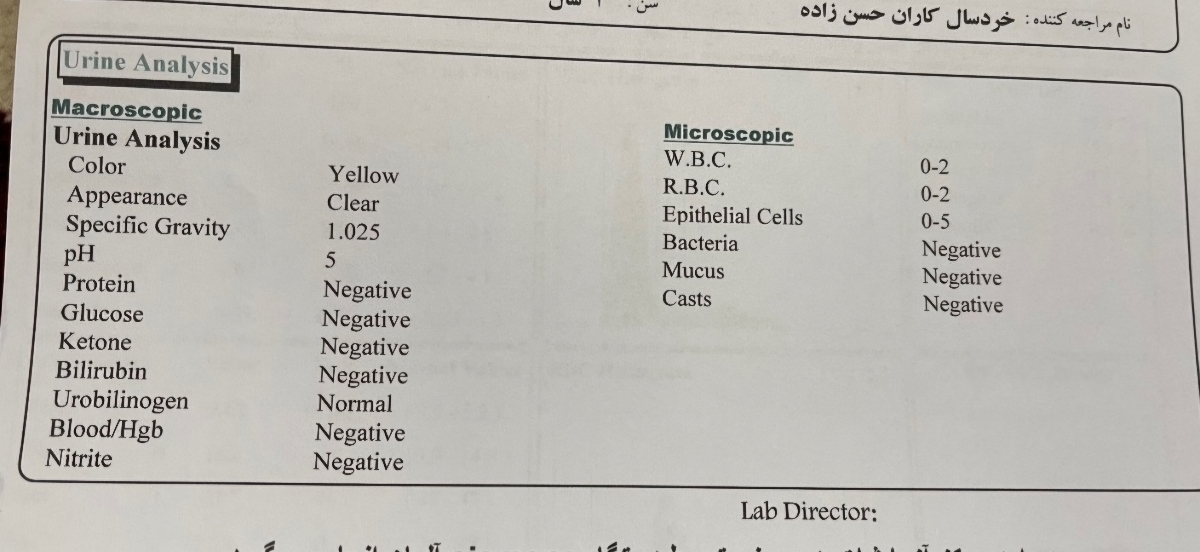 لطفا جواب آزمایش هارو تفسیر کنین