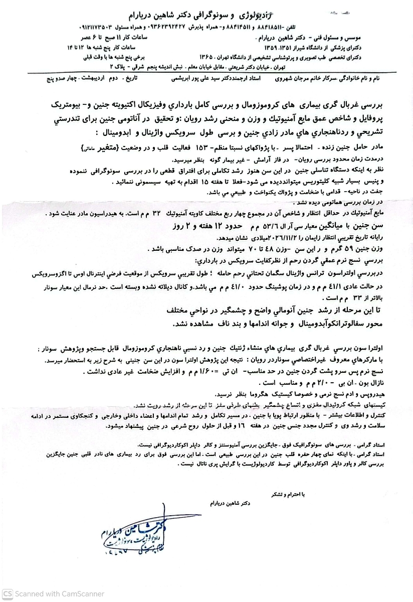 تفسیر سونوگرافی ان تی تفسیر سونوگرافی ان تی