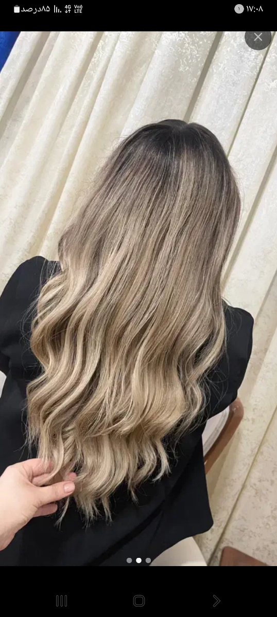 کمک برای انتخاب رنگ مو کمک برای انتخاب رنگ مو