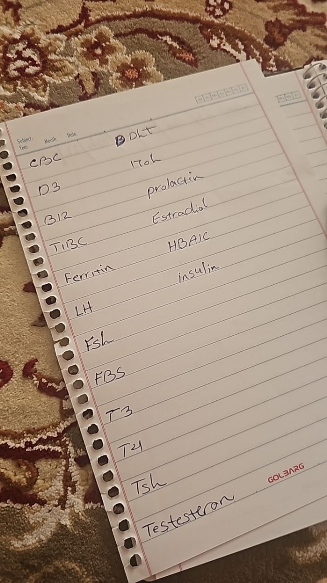 این آزمایشات و انجام دادم این آزمایشات و انجام دادم