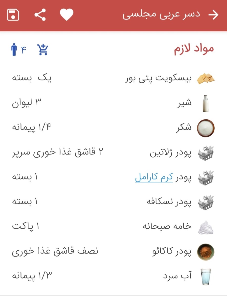 سلام خانوما خوبین من دلم از این دسر خوشمزه ها میخواد بلد نیستم درست کنم