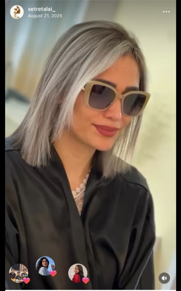 به نظرتون‌رنگ‌ موهام خوب شده