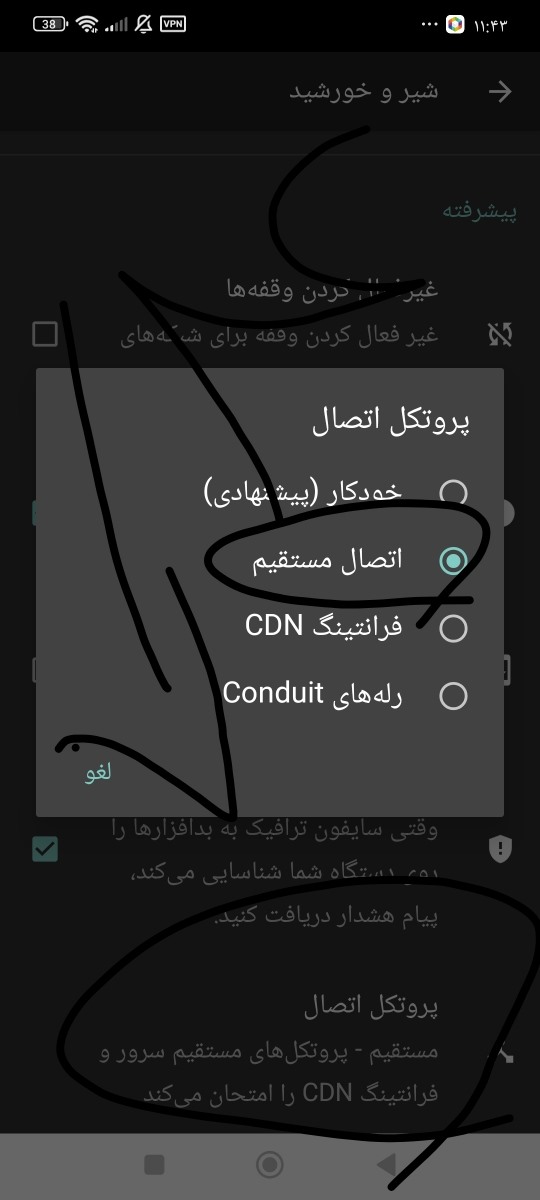 کاتفینگ ترکیبی ویتوری با سایفون یا ویتوری باشیروخورشید