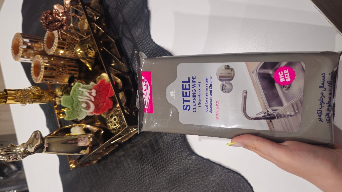 برای وسایل استیل عالیه.مخصوصا یخچال و گاز استیل برای وسایل استیل عالیه.مخصوصا یخچال و گاز استیل