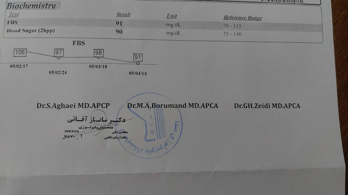 میزان قند خون در بارداری