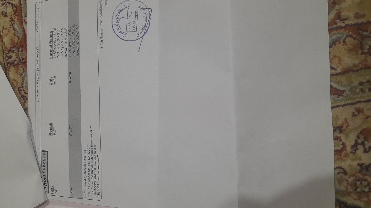 تفسیر جواب ازمایش کودک ۴ ساله تفسیر جواب ازمایش کودک ۴ ساله