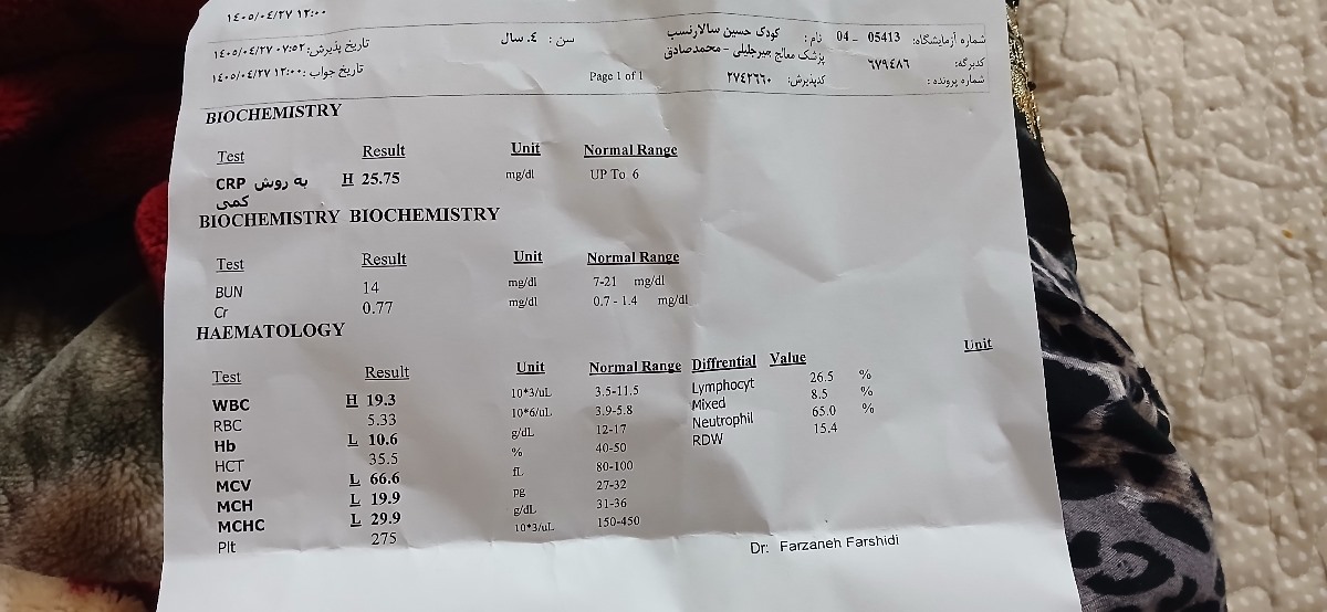 ضروری لطفا بیاین اگ ازمایش بلدین؟؟