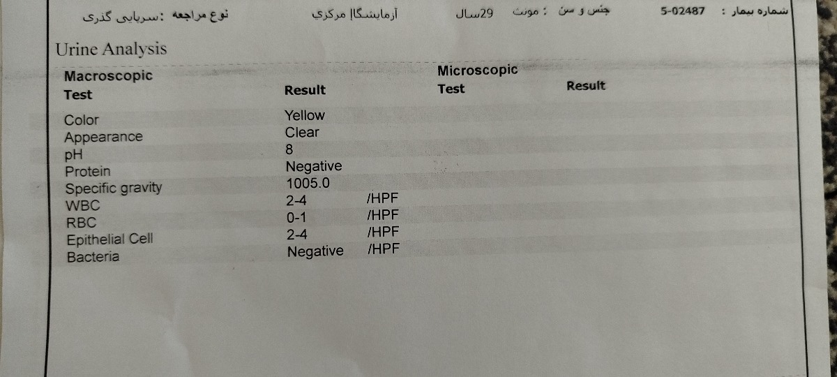 آزمایش خون و ادرار و اضافه وزن آزمایش خون و ادرار و اضافه وزن