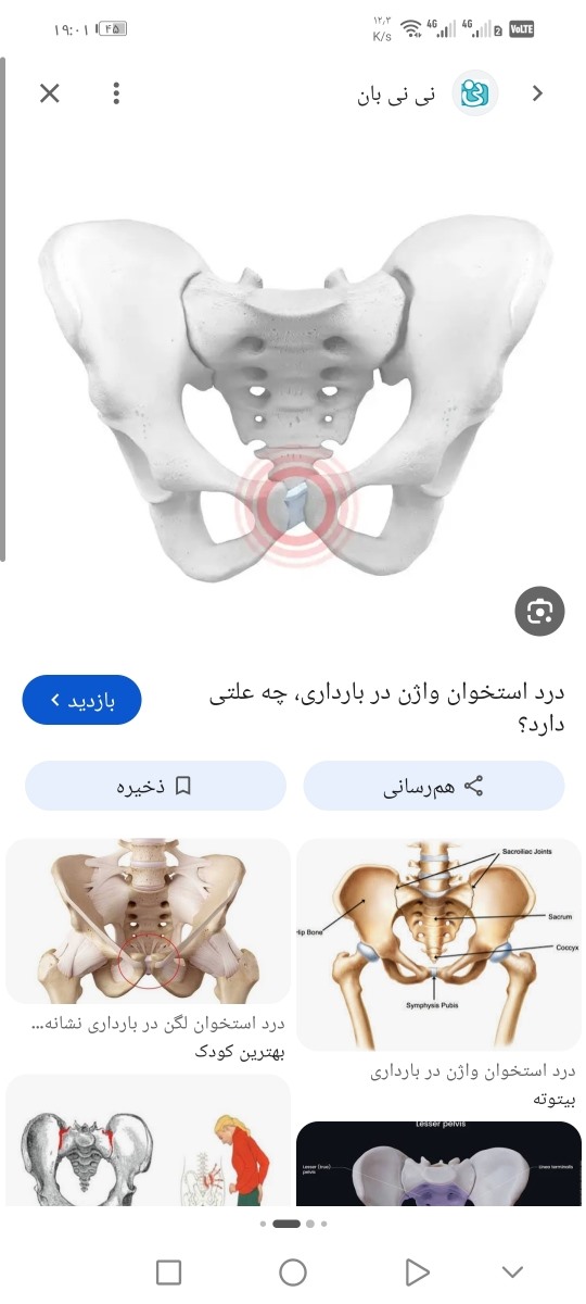 دقیقا جایی که دایره قرمز کشیده پای سمت چپم