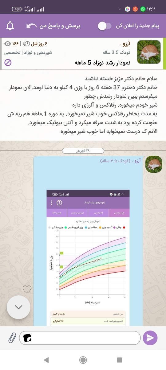 بله حق باشماست باید زودتر پیگیری میکردم 